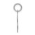 Sterling Silver Rhodium-plated My Confirmation Disc Charm QC2381