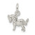Sterling Silver Horse Charm QC2647