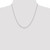 Sterling Silver 1.95mm Loose Rope Chain QFC46-20
