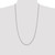 Sterling Silver 2.85mm Figaro Chain QFG080-28