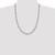 Sterling Silver 5.5mm Figaro Chain QFG150-24