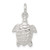 Sterling Silver Turtle Charm QC949