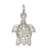 Sterling Silver Turtle Charm QC949