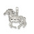 Sterling Silver Horse Charm QC847