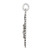 Sterling Silver Antiqued INRI Crucifix Pendant QC3404