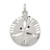 Sterling Silver Sand Dollar Charm QC958