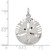 Sterling Silver Sand Dollar Charm QC958