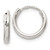 Sterling Silver 2mm Hoop Earrings QE4362