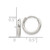 Sterling Silver 2mm Hoop Earrings QE4362