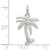 Sterling Silver Palm Tree Charm QC976