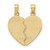10K Enameled MOTHER - DAUGHTER Pendant 10M2696