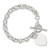 Sterling Silver Engraveable Heart Toggle Bracelet QG3088-7.5
