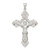 Sterling Silver Polished Crucifix Pendant QC8335