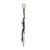 Sterling Silver Antiqued Mariner Crucifix Charm QC7364