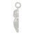 Sterling Silver Owl Charm QC84
