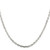 Sterling Silver 3.25mm Beveled Oval Cable Chain QCA100-18