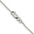 Sterling Silver 1.25mm Cable Chain QCL035-30