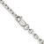 Sterling Silver 3.25mm Beveled Oval Cable Chain QCA100-20