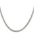Sterling Silver 3.8mm Pav Curb Chain QCF100-18