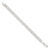 Sterling Silver 8.3mm Pav Curb Chain QCF220-8