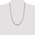 Sterling Silver 6.4mm Polished Domed Curb Chain QDB180-26