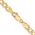 10k 5.25mm Semi-Solid Curb Link Chain 10BC108-24