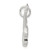 Sterling Silver Electric Guitar Charm QC788