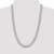 Sterling Silver 11.0mm Pav Curb Chain QCF300-26