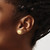 Majestik Sterling Silver Rhodium-plated 10-11mm Yellow Imitation Shell Pearl Stud Earrings QMJE10Y