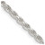 Sterling Silver 2.75mm Diamond-cut Rope Chain QDC060-36