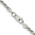 Sterling Silver 2.75mm Diamond-cut Rope Chain QDC060-36
