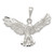 Sterling Silver Eagle Pendant QC867