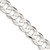 Sterling Silver 11.9mm Concave Beveled Curb Chain QCBC300-18