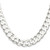 Sterling Silver 11.9mm Concave Beveled Curb Chain QCBC300-18