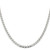 Sterling Silver 4.0mm D/C Flat Anchor Curb Chain QFAN100-24