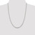 Sterling Silver 4.0mm D/C Flat Anchor Curb Chain QFAN100-24