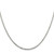 Sterling Silver 2mm Flat Link Cable Chain QFC196-18