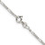 Sterling Silver 1.75mm Figaro Chain QFG050-24
