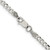 Sterling Silver 3.2mm Beveled Curb Chain QFB080-16