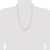 Sterling Silver 9.3mm Curb Chain QCB250-26