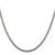 Sterling Silver 2.5mm Solid Rope Chain QDR050-30