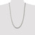 Sterling Silver 6.5mm Diamond-cut Rope Chain QDC140-28
