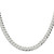 Sterling Silver 7mm Beveled Curb Chain QFB180-22
