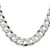 Sterling Silver 13mm Beveled Curb Chain QFB310-22