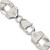 Sterling Silver 13mm Beveled Curb Chain QFB310-22