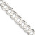 Sterling Silver 9.75mm Concave Beveled Curb Chain QCBC250-22