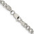 Sterling Silver 4.5mm Pav Curb Chain QCF120-20