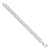 Sterling Silver 11.0mm Pav Curb Chain QCF300-9