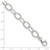 Sterling Silver Fancy Link Anklet QG1370-10