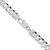 Sterling Silver 7.8mm Concave Beveled Curb Chain QCBC200-20